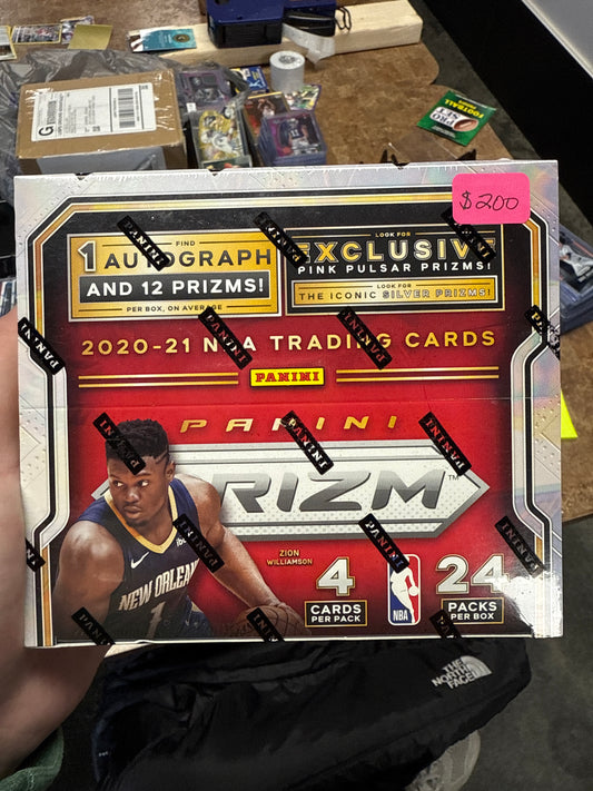 2020-21 Panini Prizm NBA Retail Box