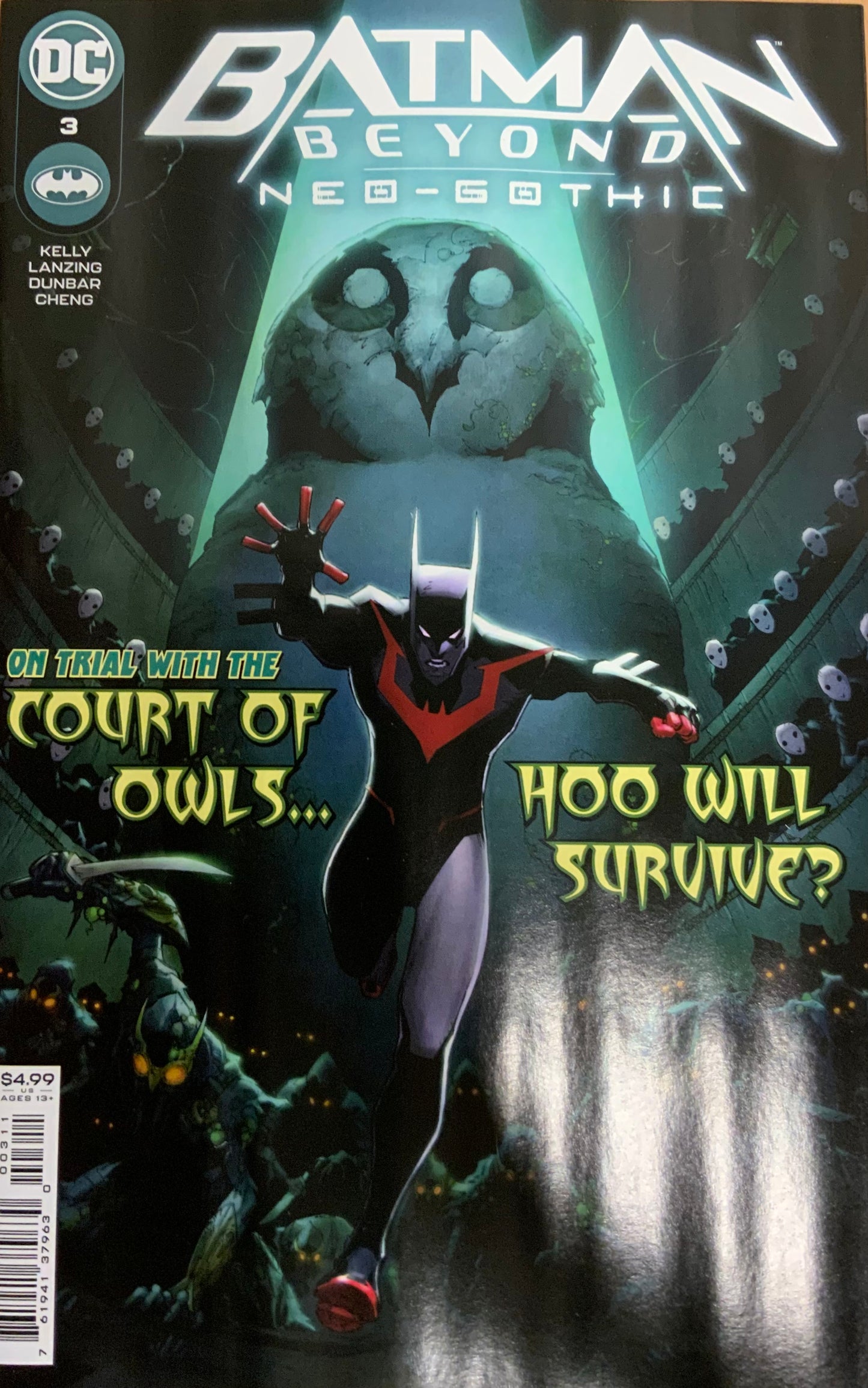 Batman Beyond: Neo-Gothic issue 3