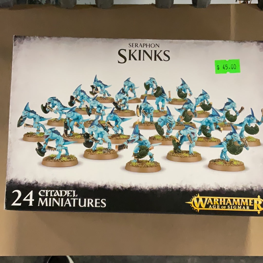 Warhammer Age of Sigmar, seraphim Skinks