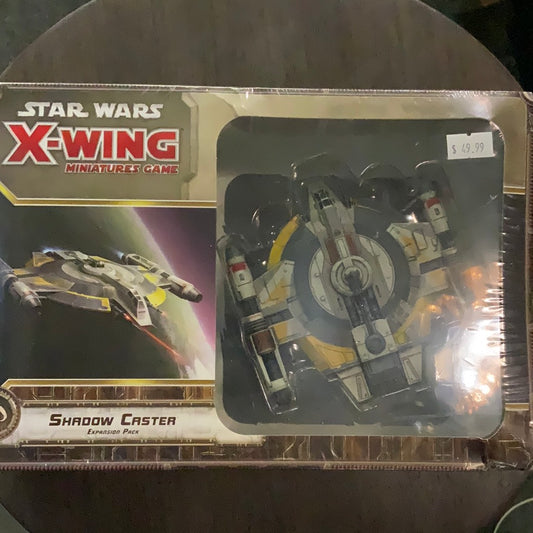 Star Wars x-wing miniatures game Shadow caster expansion pack