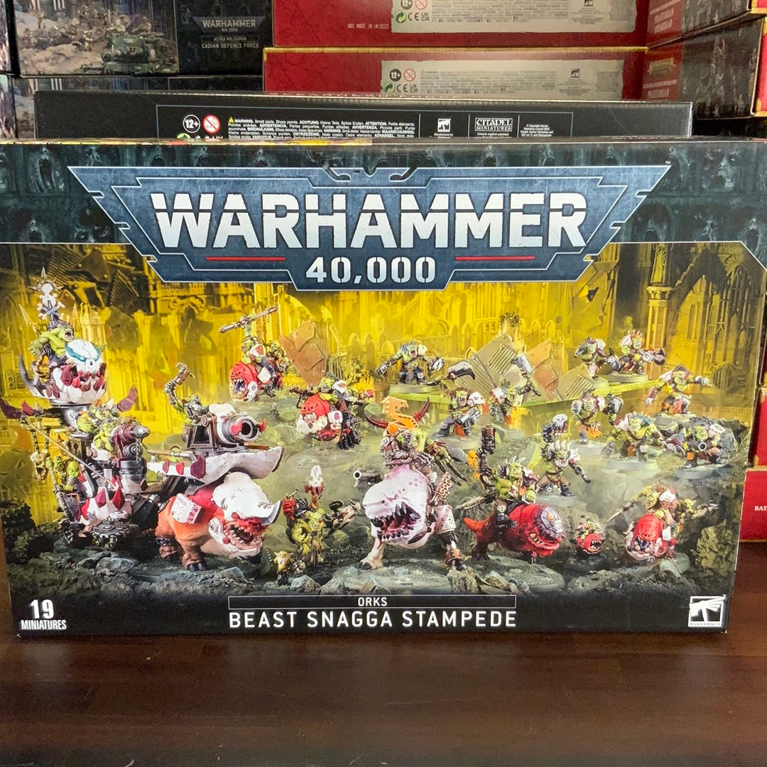 Warhammer 40K Orks Beast Snagga Stampede