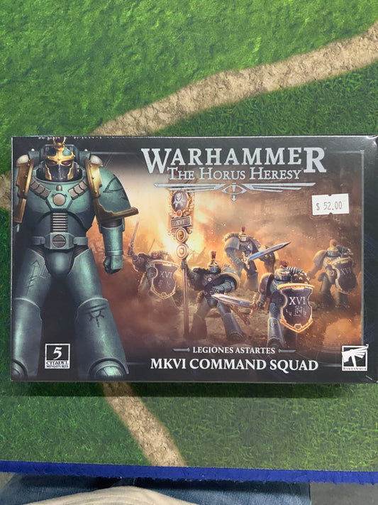 Warhammer Horus Heresy Legions Astartes MK 4 Command Squad