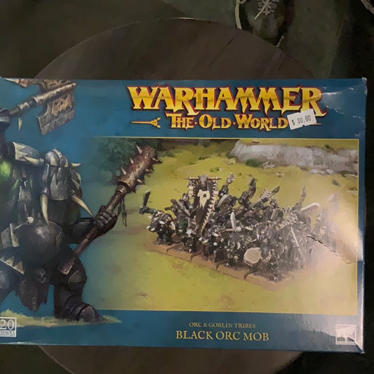 Warhammer The Old World Orc & Goblin Tribes Black Orc Mob