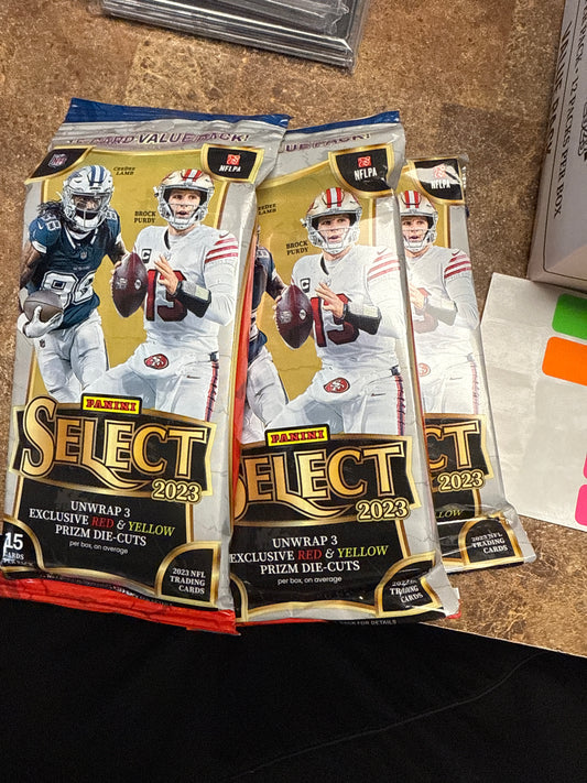 2023 panini select value pack