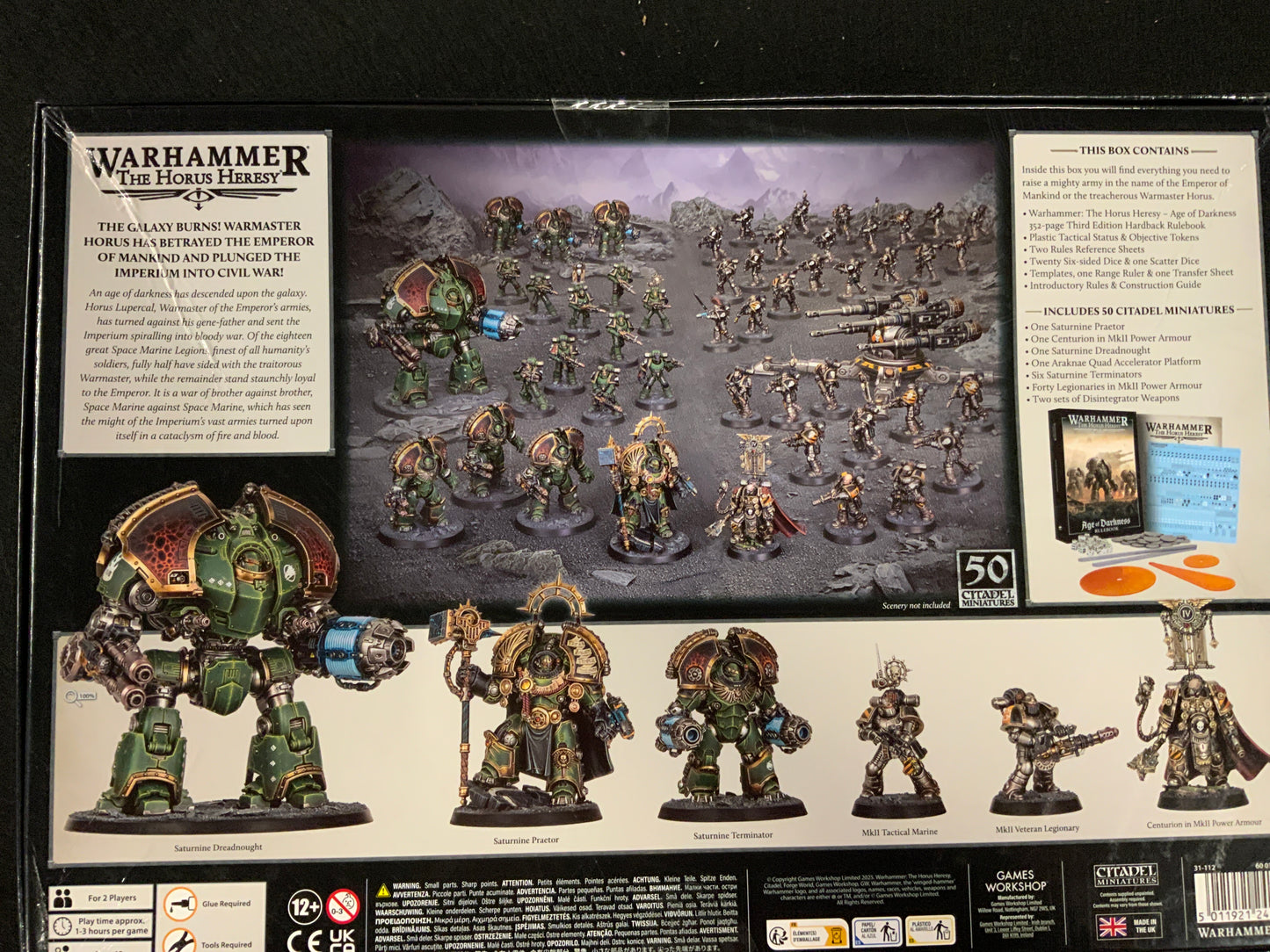 Warhammer Horus Heresy Age Of Darkness Saturnine