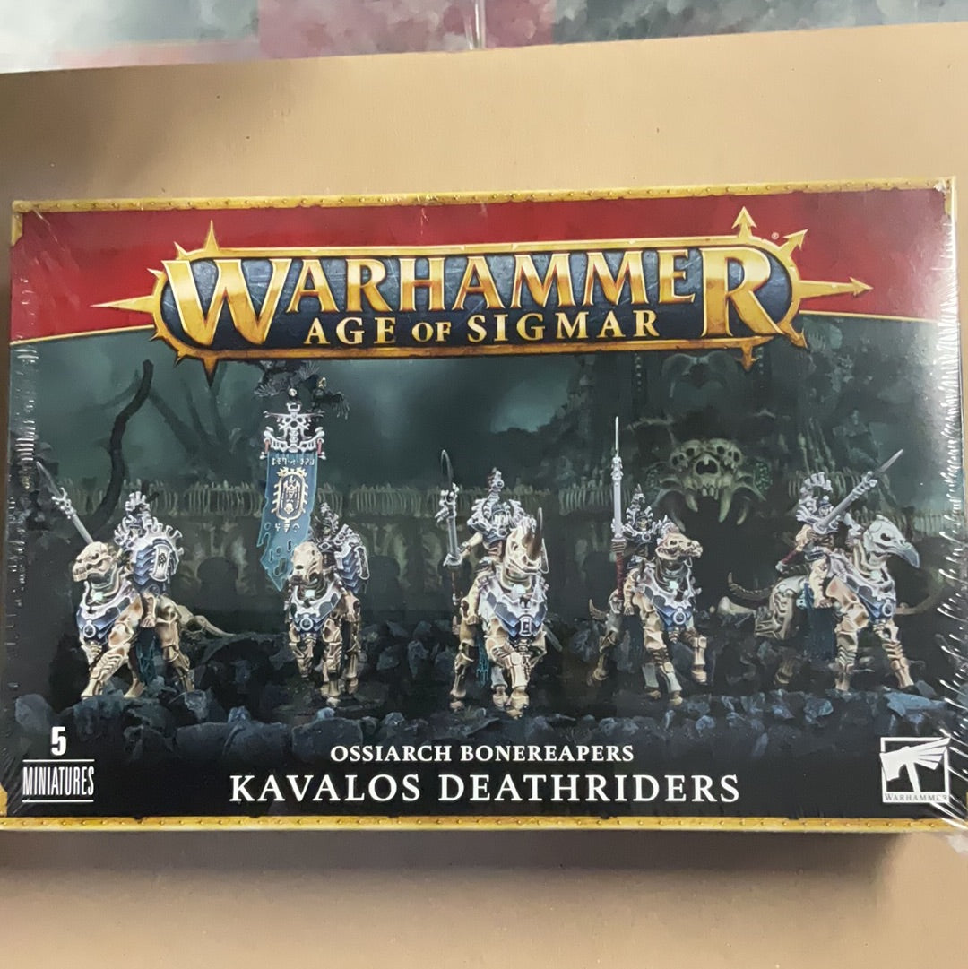 Warhammer Age of Sigmar, Ossiarch Bonereapers, Kavalos Deathriders