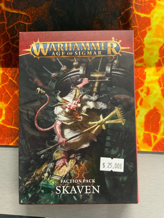 Warhammer Age Of Sigmar Skaven Faction Pack
