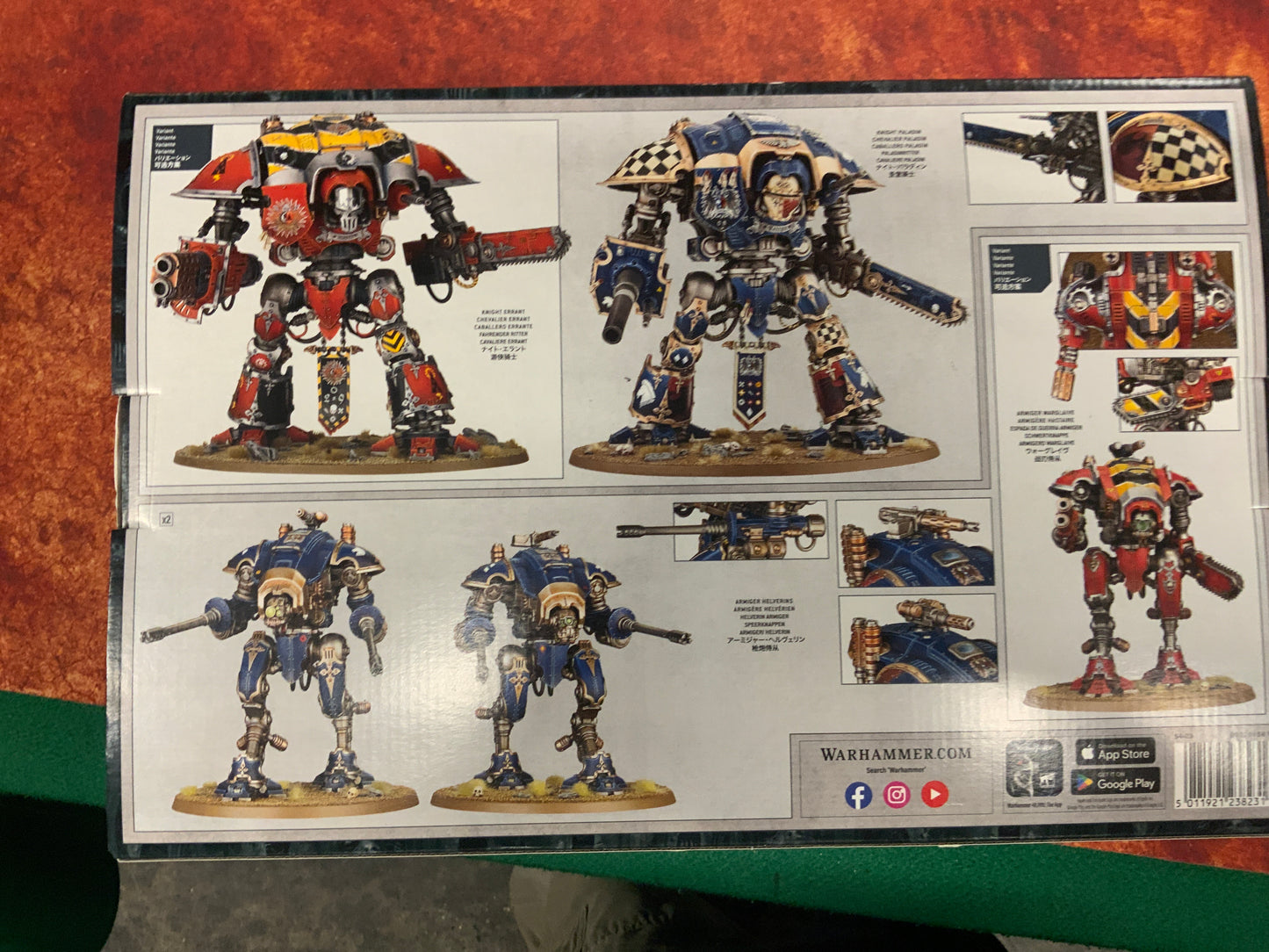 Warhammer40k Imperial Knights Battleforce Valourstrike Lance