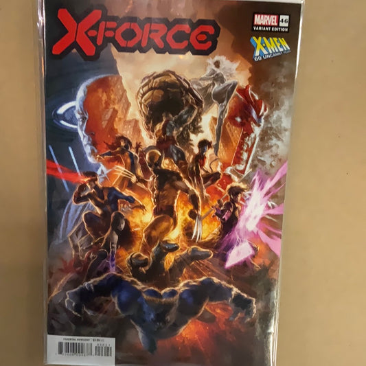 X-Force Issue 46 Variant Cover