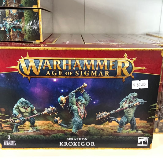 Warhammer Age of Sigmar Seraphon Kroxigor