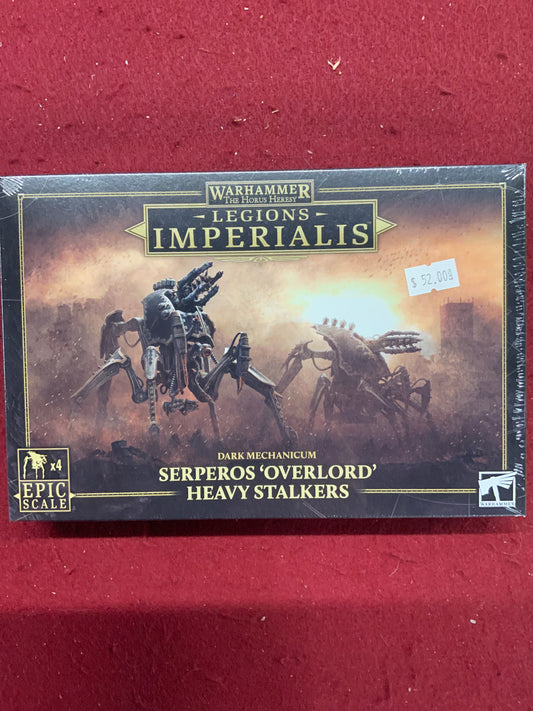 Warhammer Legions Imperialis Dark Mechanicum Serpos ‘Overlord’ Heavy Stalkers