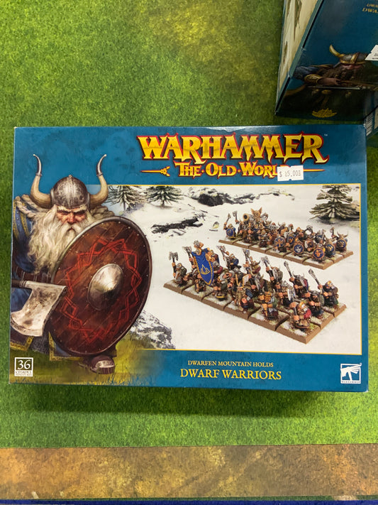 Warhammer Dwarven Mountain Holds Dwarf Warriors