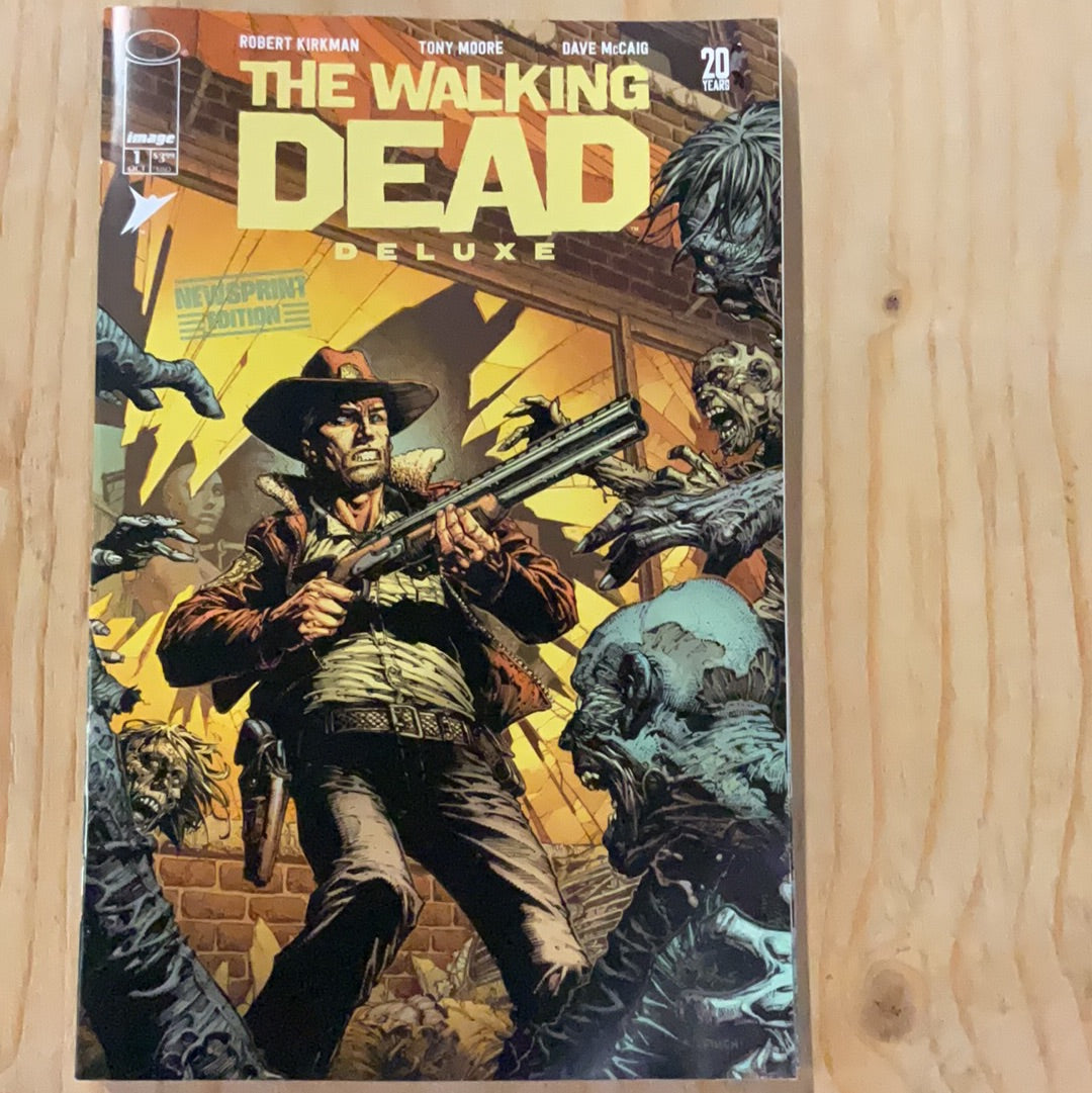 Image The Walking Dead Deluxe news print edition