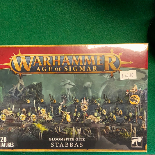 Warhammer Age of Sigmar Gloomspite Gitz Stabbas