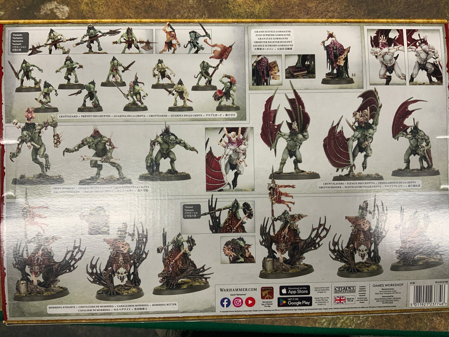 Warhammer Age Of Sigmar Flesh-Eater Court Charnelgrand Jury