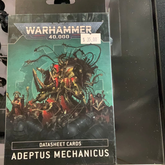 Warhammer 40k Datasheet Cards Adeptus Mechanicus