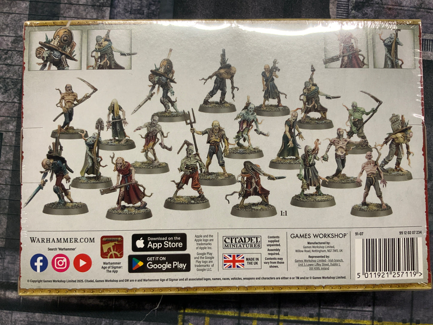 Warhammer Age Of Sigmar Soulblight Gravelords Deadwalker Zombies