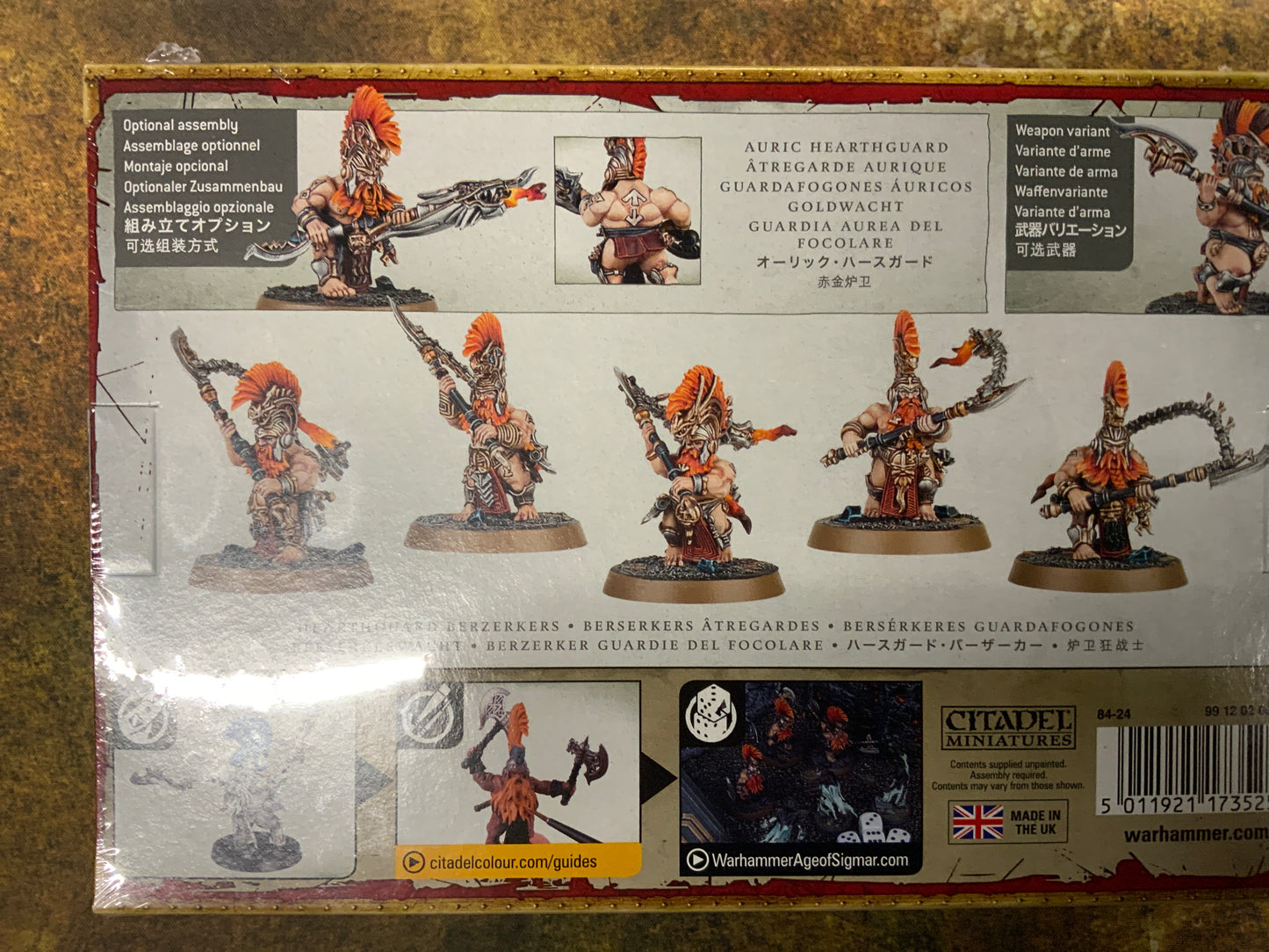 Warhammer Age Of Sigmar Fireslayers Hearthguard Berserkers