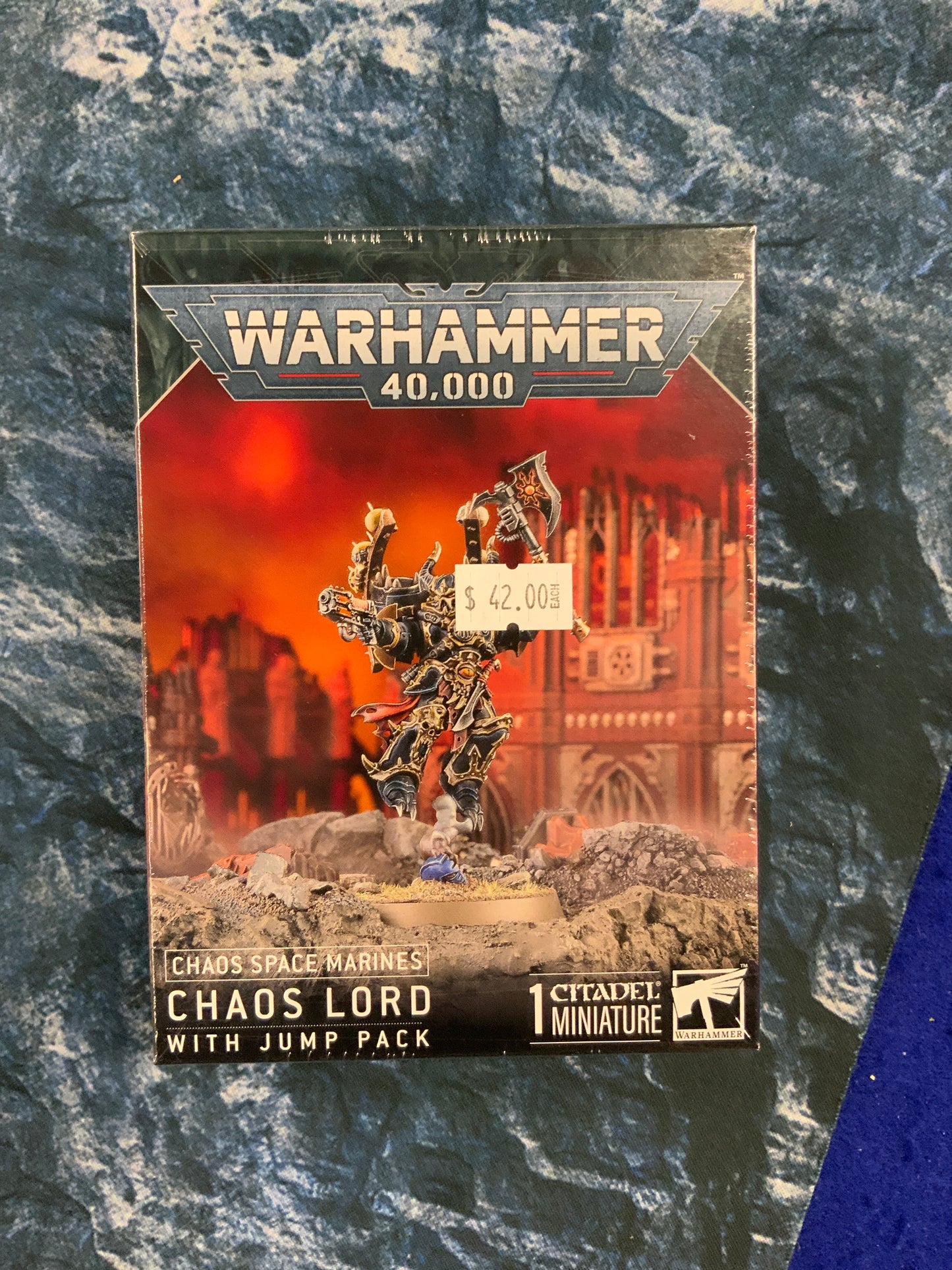 Warhammer40k Chaos Lord With Jump Pack