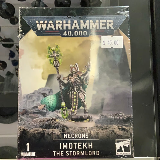 Warhammer 40k Necrons, Imotekh The Stormlord