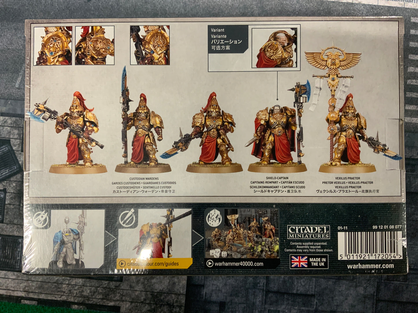 Warhammer 40k Adeptus Custodes Custodian Wardens