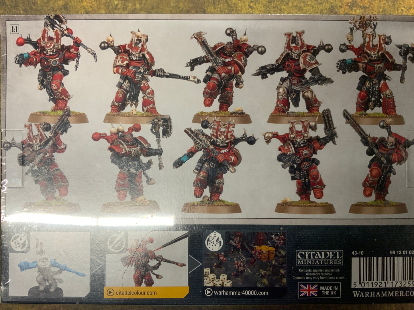 Warhammer 40k World Eaters - Khorne Berzerkers