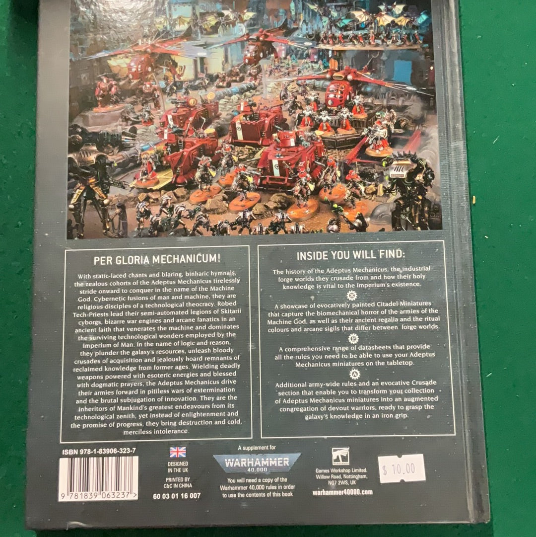 Warhammer 40k Codex Adeptus Mechanicus- USED