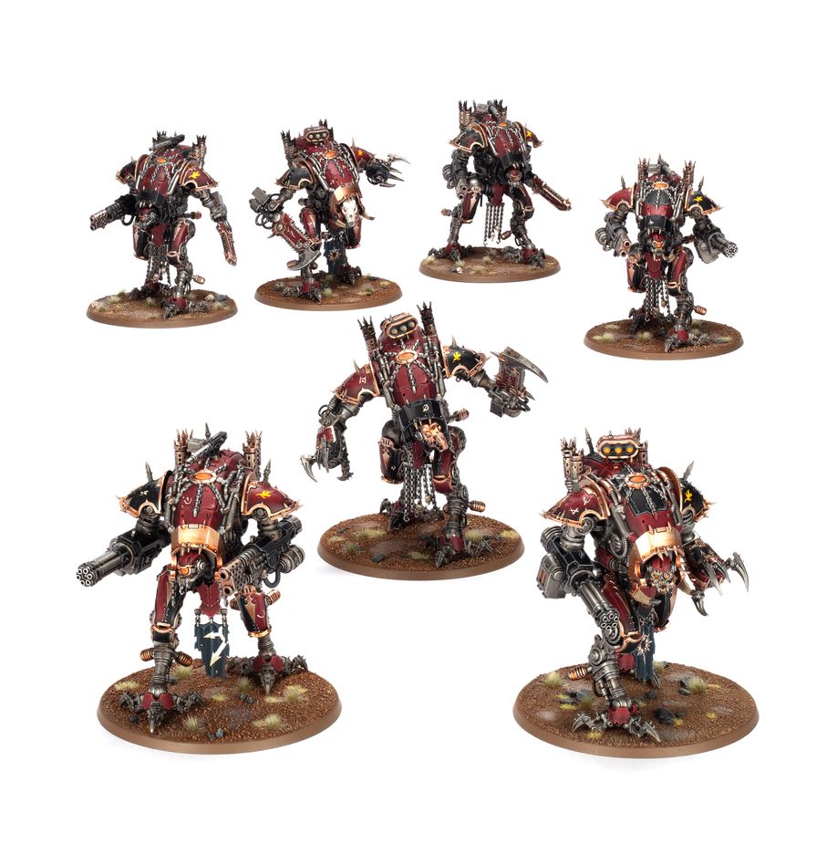 Warhammer 40,000 Chaos Knight Battleforce Houndpack Lance