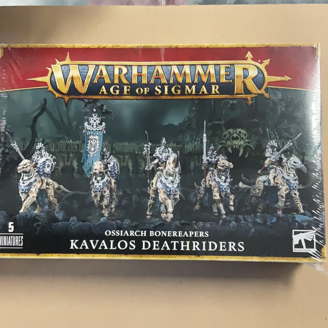 Warhammer Age of Sigmar, Ossiarch Bonereapers, Kavalos Deathriders