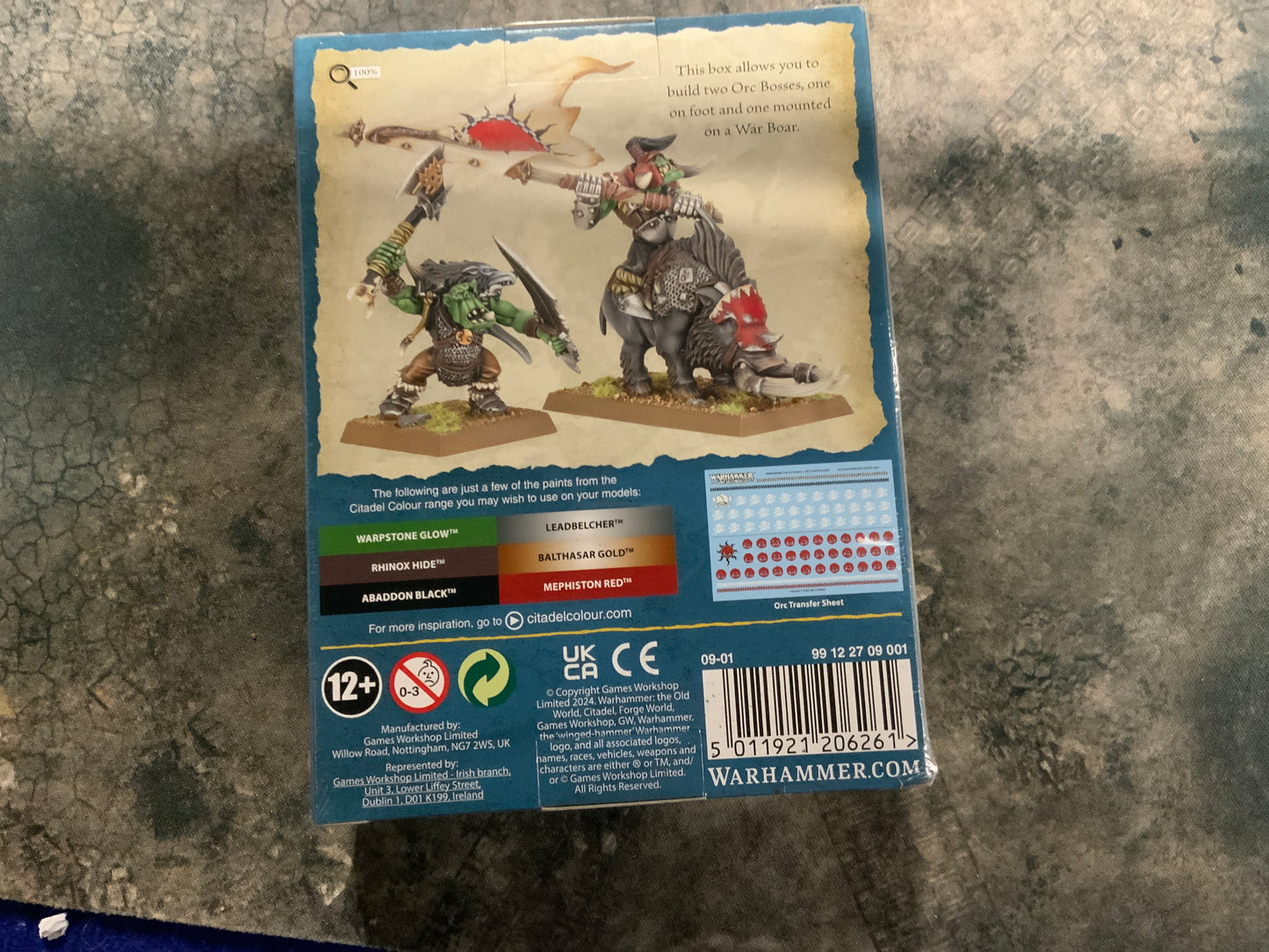 Warhammer The Old World Orc & Goblin Tribes Orc Bosses