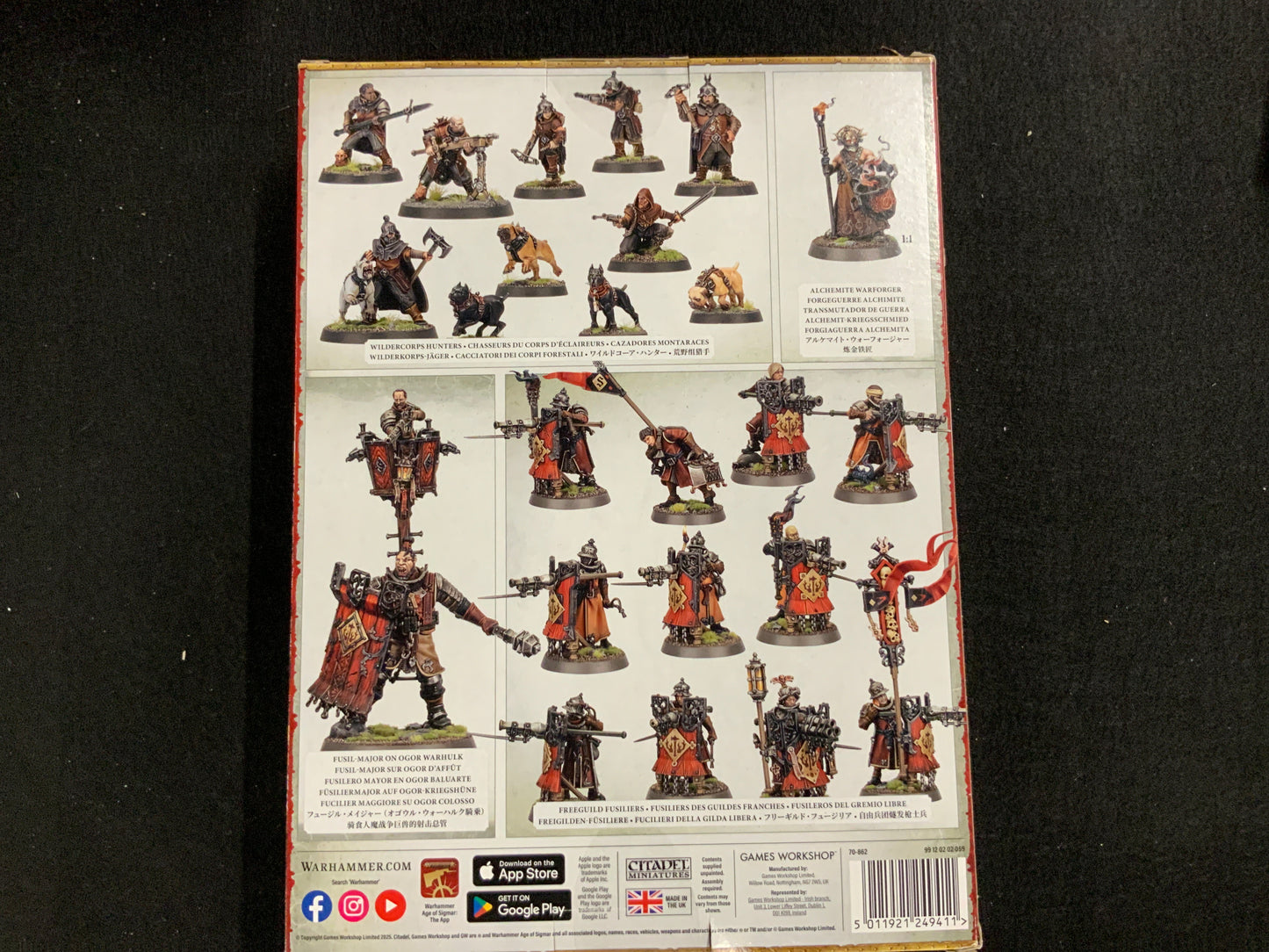 Warhammer Age Of Sigmar Spearhead Cities Of Sigmar Fusil-Platoon