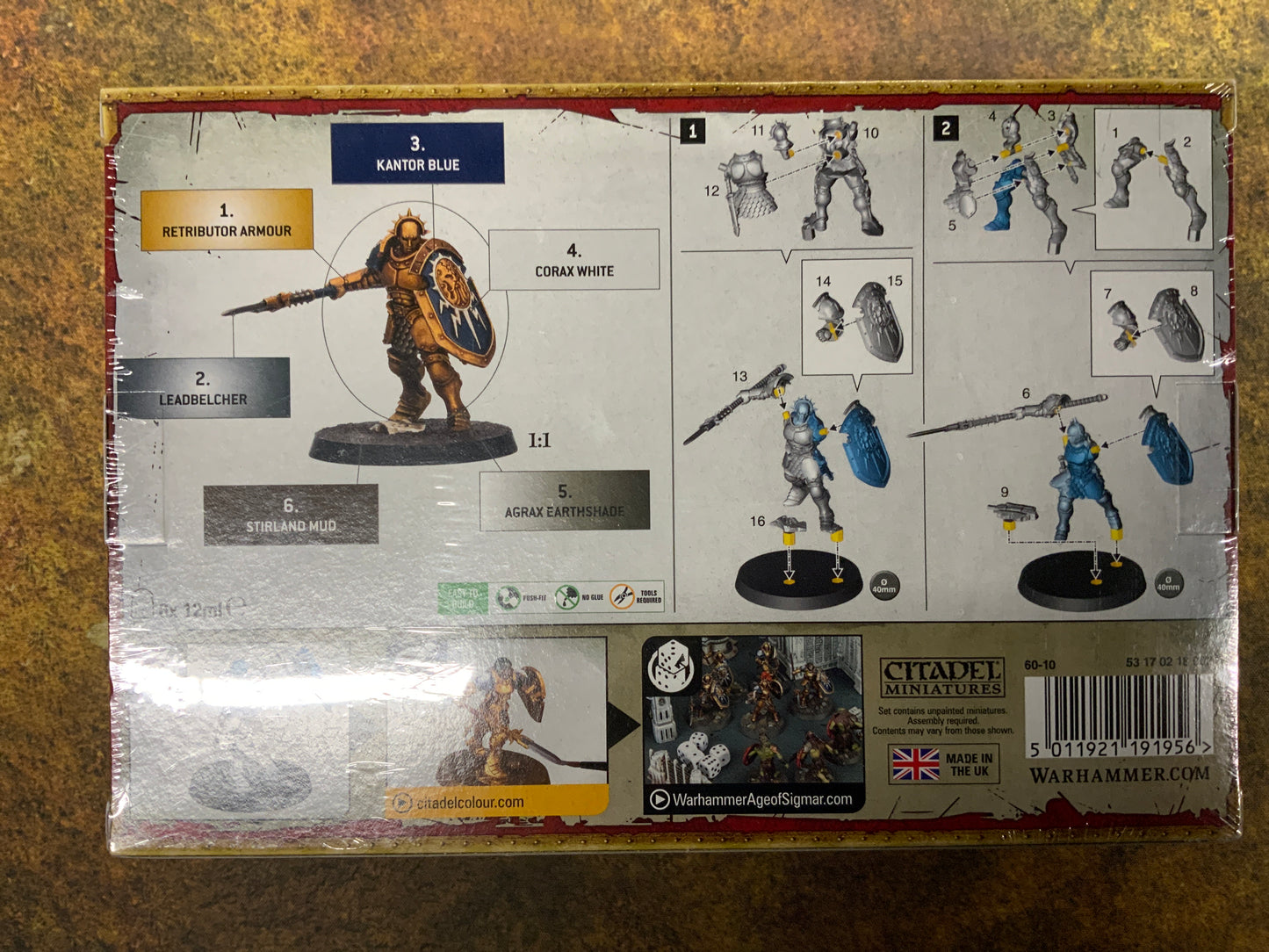 Warhammer Age of Sigmar storm and externals Vindictors and paint set