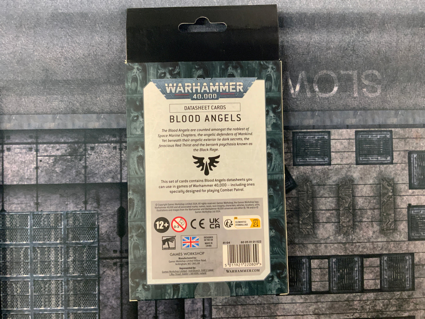 Warhammer40k Blood Angels Datasheet Cards