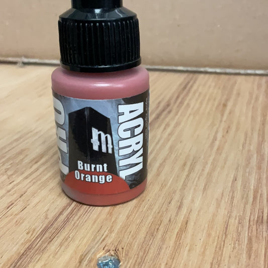 Pro arcyl paint, Burnt Orange, MPA-37