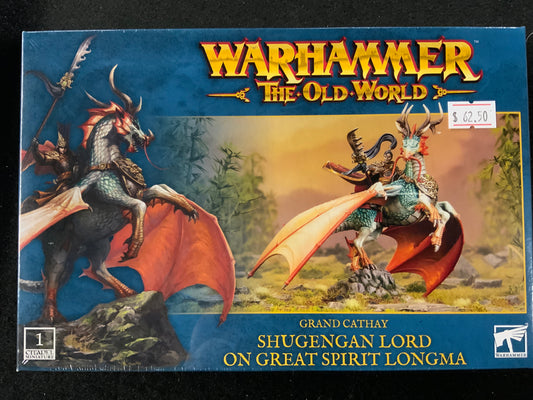 Warhammer Old World Grand Cathay Shugengan Lord On Great Spirit Logma