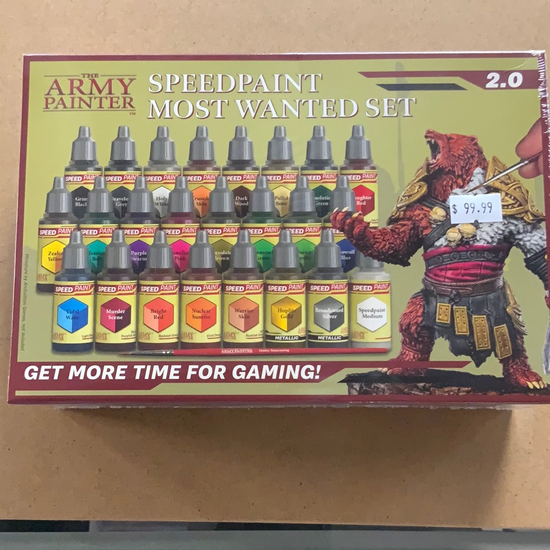The Army Painter Speed paint Most Wanted Set