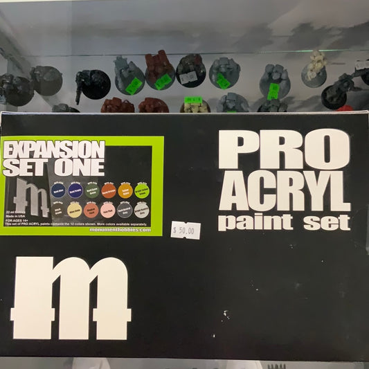 Pro Acryl Paint Set Expansion Set One