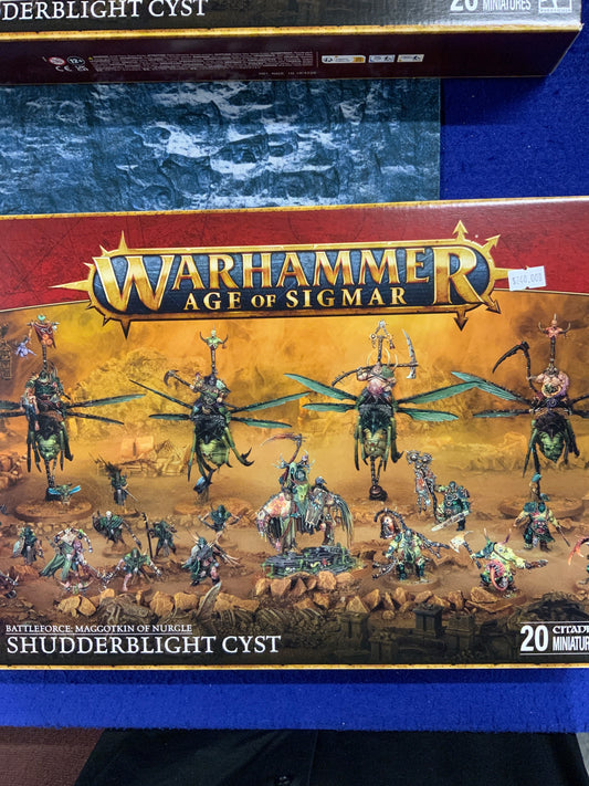 Warhammer Age Of Sigmar BattleForce Maggotkin Of Nurgle Shudderblight Cyst