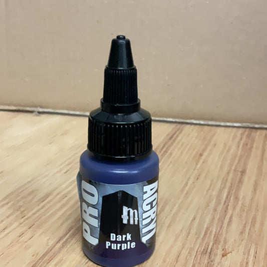 Pro Acrylic paint, Dark Purple, MPA-035