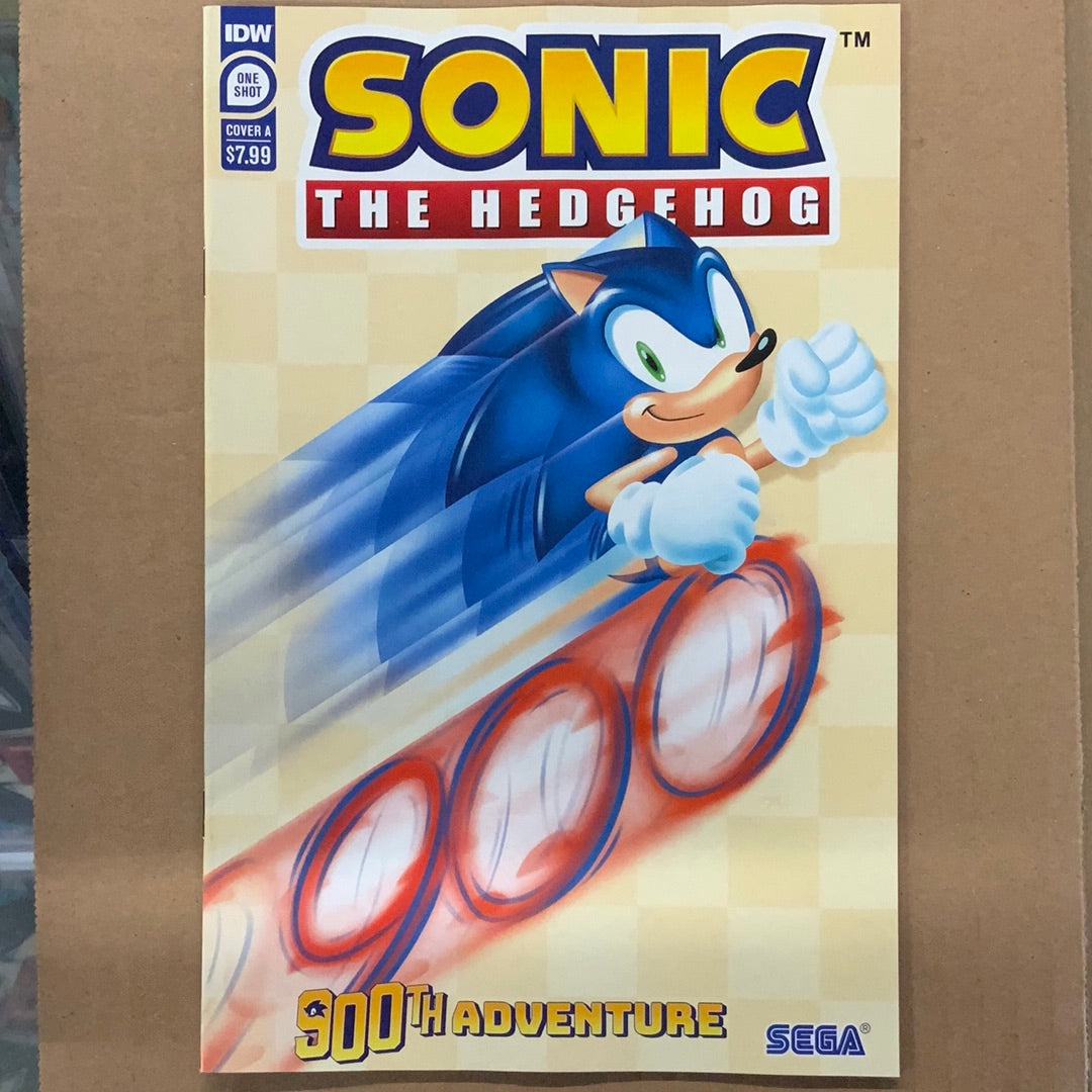 Sonic the Hedgehog 900th Adventure Cover A