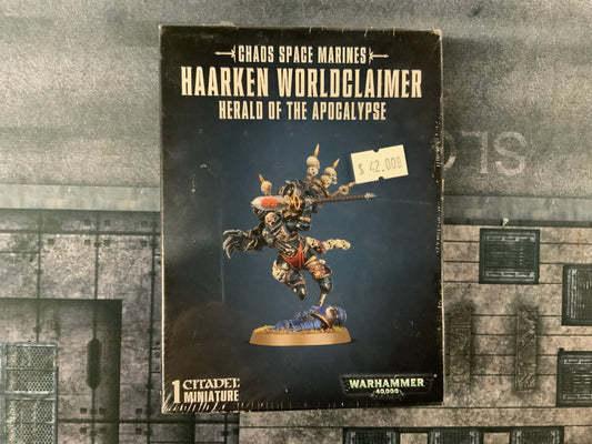 Warhammer 40,000 Haarken Worldclaimer Herald of Apocalypse