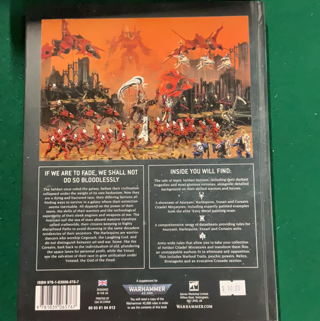 Warhammer 40k Codex, Aeldari- USED