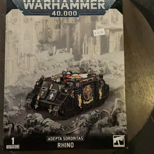 Warhammer 40,000 Adeptus Sororitas Rhino