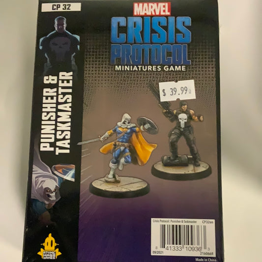 Crisis Protocol Minis Punisher & Taskmaster