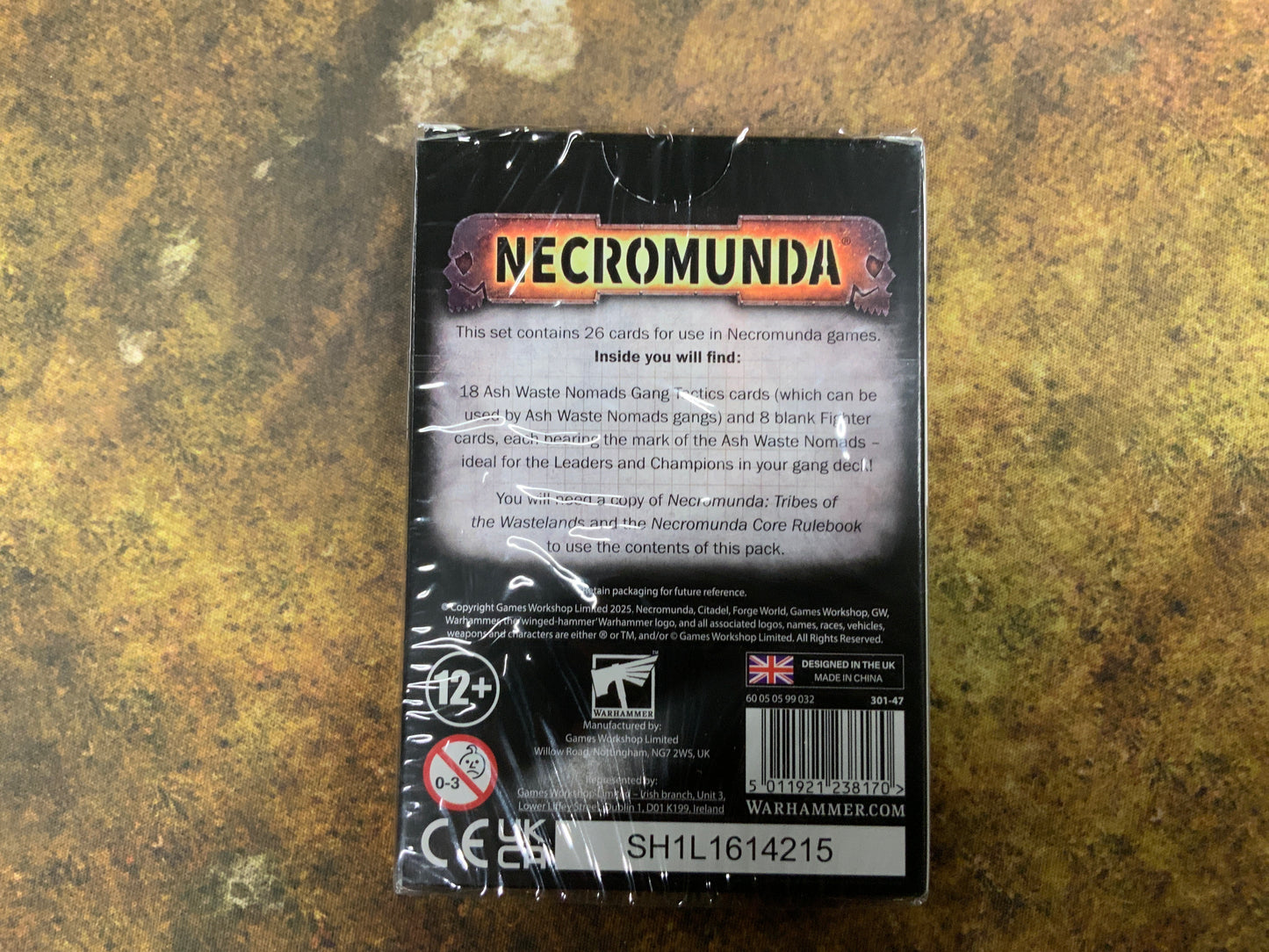 Necromunda Tribes Of The Wastelands Gang Tactics Cards