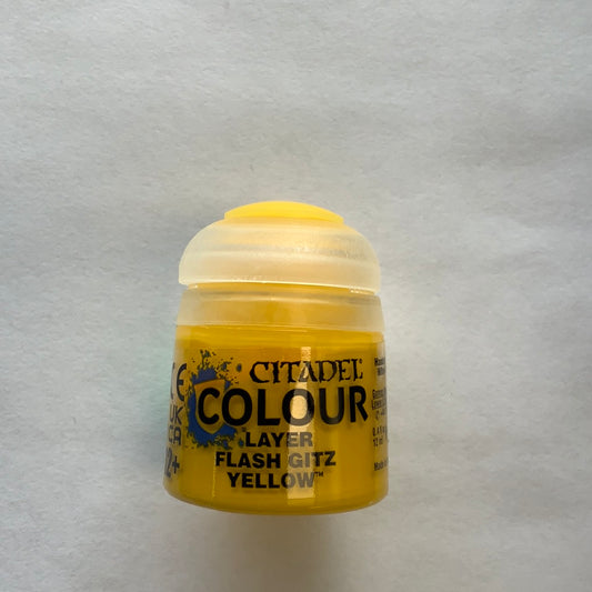 Citadel Colour Layer Flash Gitz Yellow 22-02
