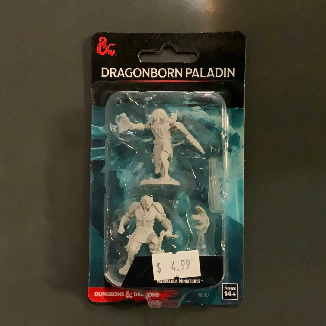 D&D Nolzur’s Marvelous Miniatures Dragonborn Paladin