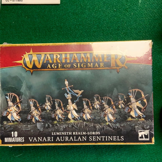 Warhammer Age of Sigmar Lumineth Realm-Lords Vanari Auralan Sentinels