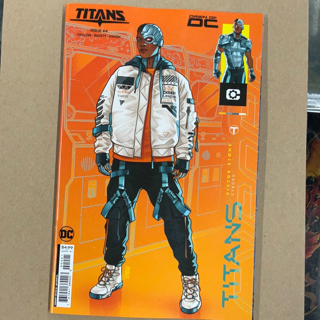 Titans Cyborg Variant Cover