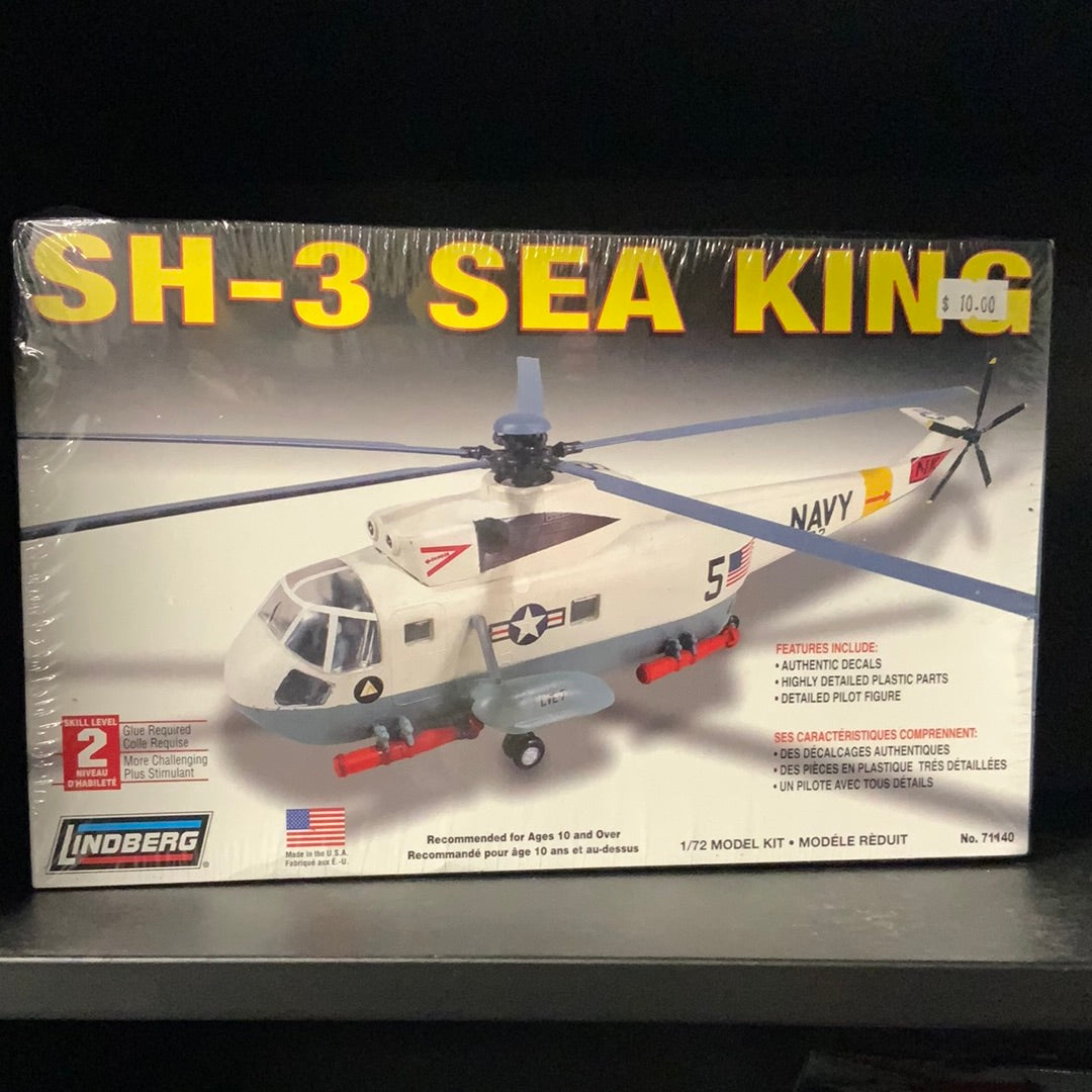 SH-3 Sea King 1/72 Model Kit